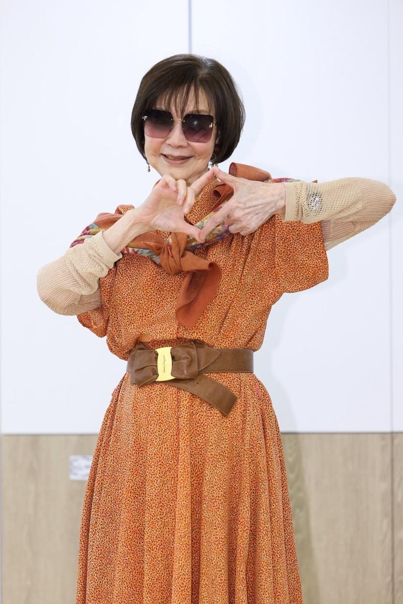 归亚蕾现身澄清征「护理专业」助理一事。（记者林士杰／摄影）