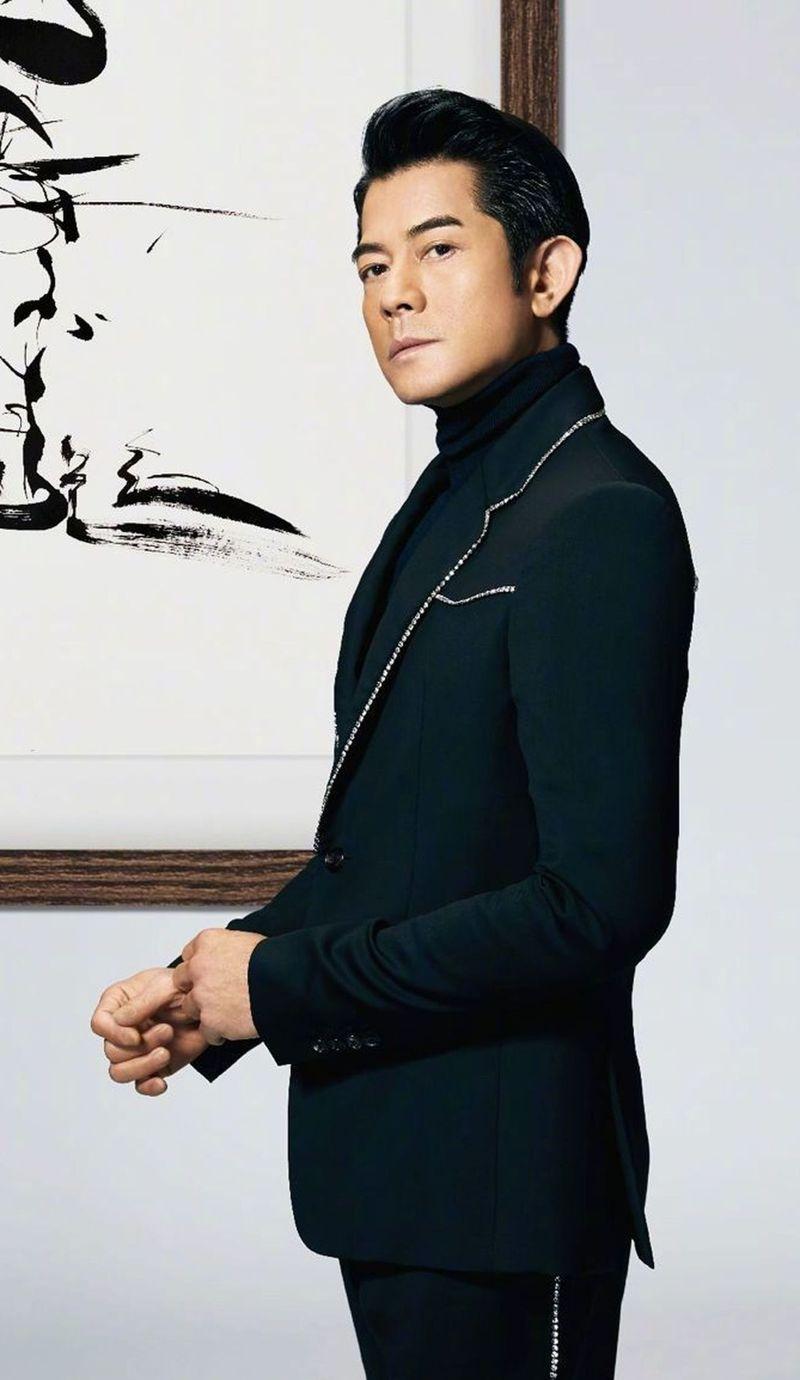 郭富城被问到追生四胎计划时,回应「暂时没有」。(取材自微博)