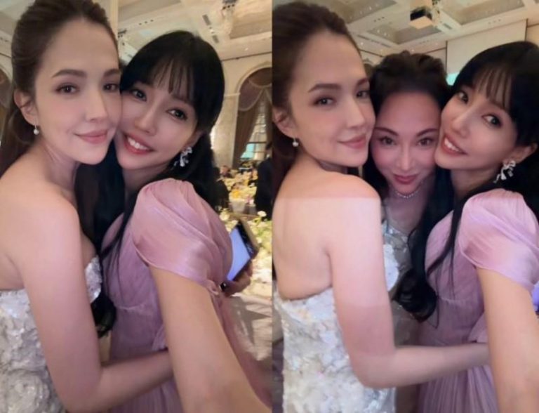 李靓蕾（右）晒出与许玮宁（左）的合照。（取材自Instagram）