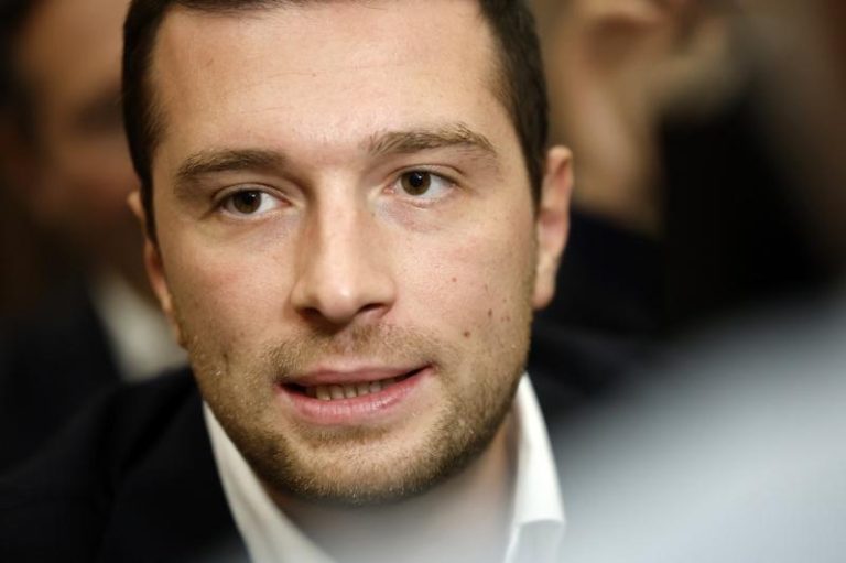 法国极右派「国民联盟」党主席巴德拉。(欧新社)