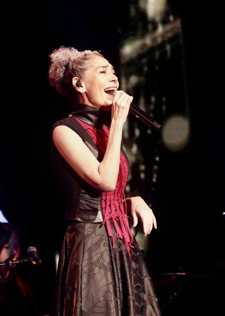 赖佩霞首场音乐会唱哭了 AI让母亲复活…周治平惊喜现身 赖佩霞日前在花漾举办首场个人音乐会「总会有个人」。图/尚时代文创娱乐