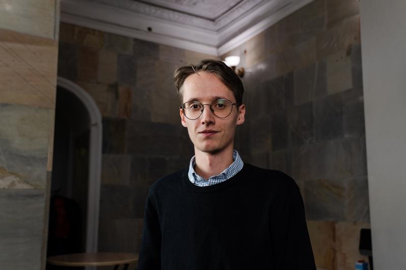 乌克兰经济安全协会政策专家斯特布利夫斯基(Roman Steblivskyi)。中央社