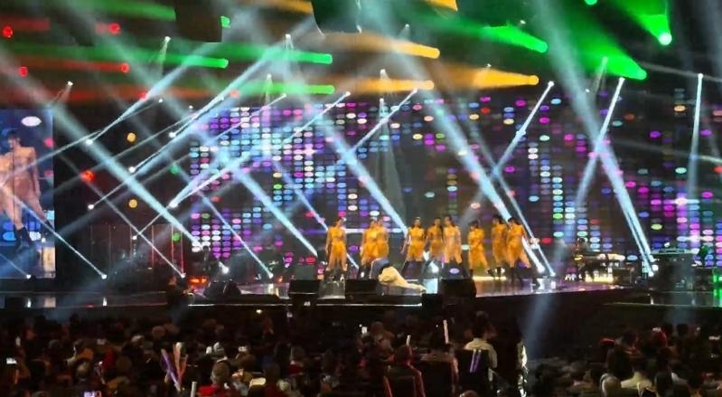 陈雷在新加坡举办「欢喜就好2025」巡演。(图/慕陆国际HiendAsia提供)