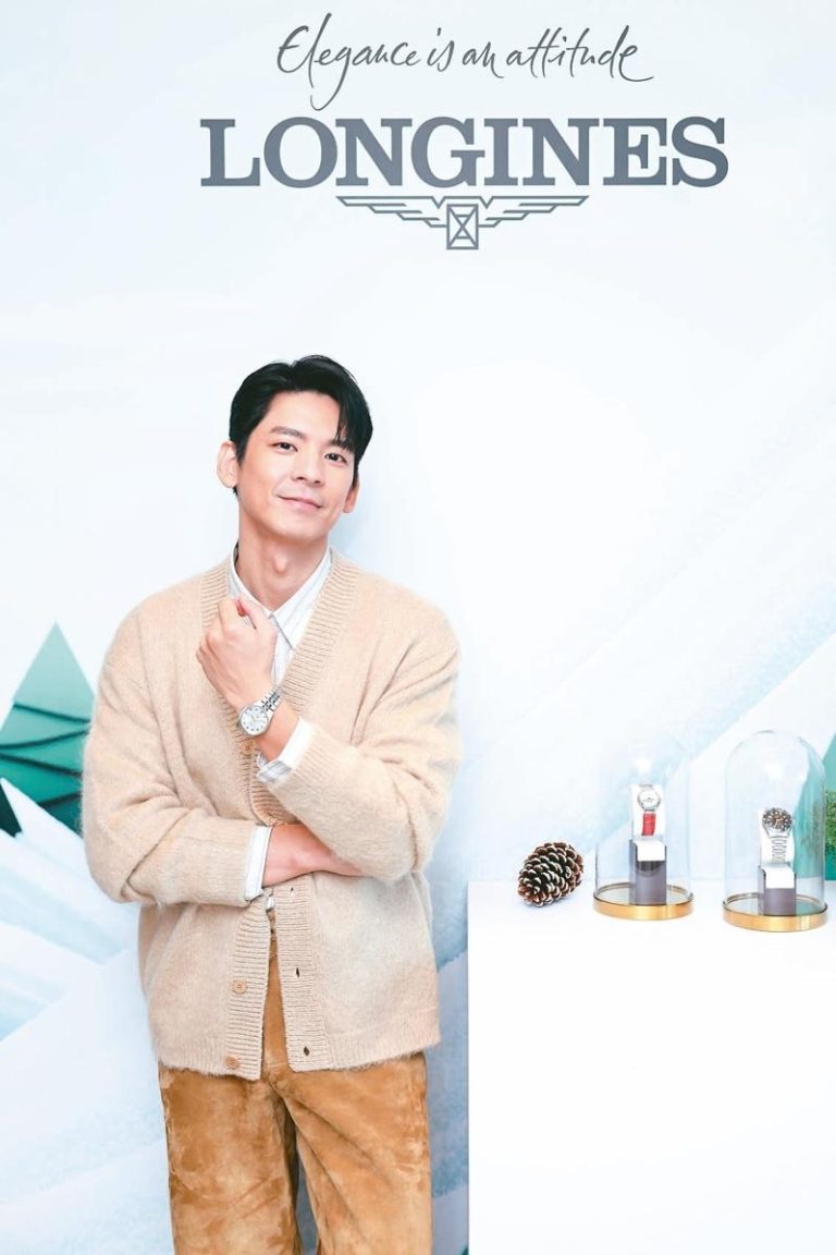 林柏宏出席活动心情不错。(记者林士杰／摄影)