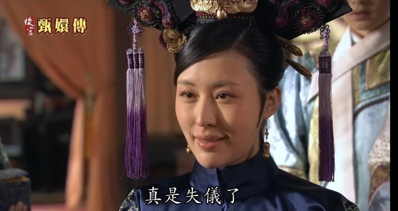 田朴珺犀利回应带资进组「甄嬛传」。(取材自新黄河)