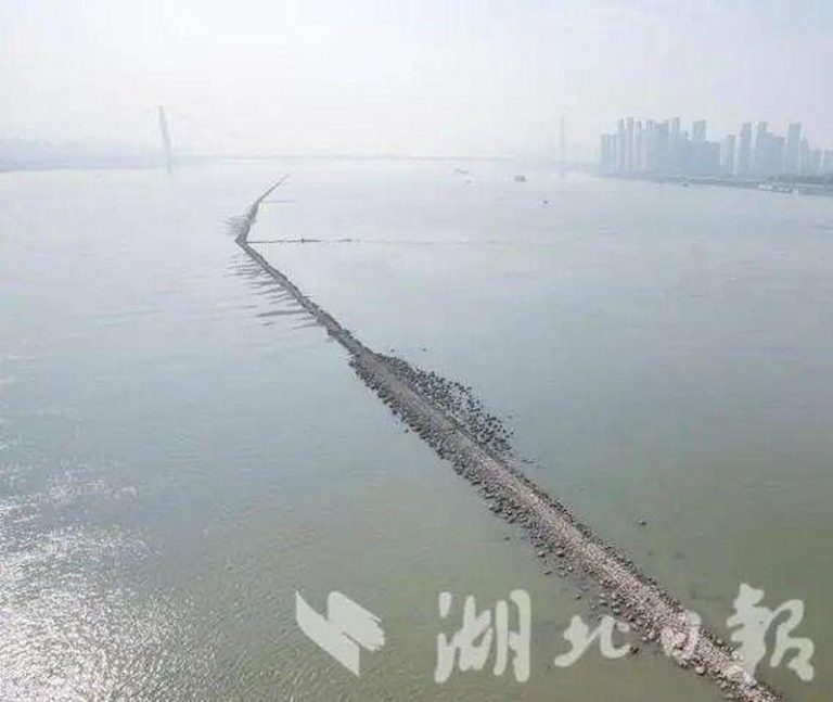 江心小路。(取材自湖北日报)