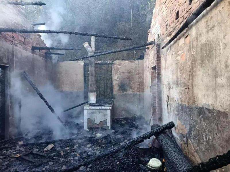 杨艺馨（右）获颁「消防小卫士」荣誉称号。（取材自羊城晚报）