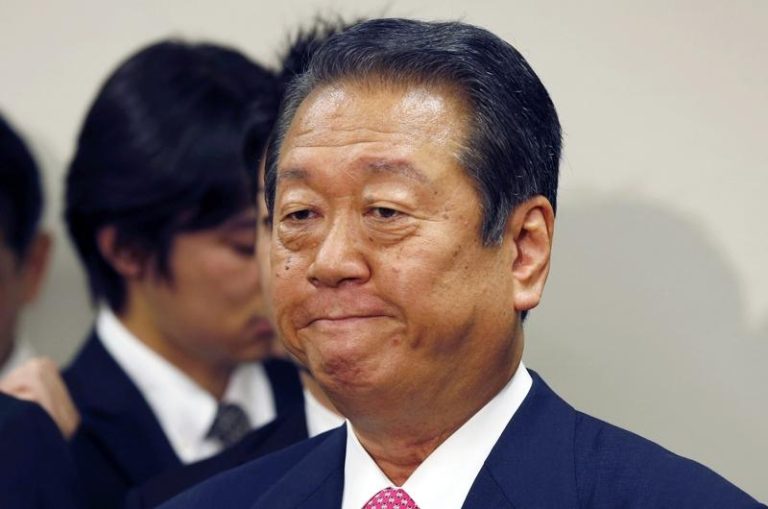 小泽一郎是日本在野阵营的重量级人物。（美联社）