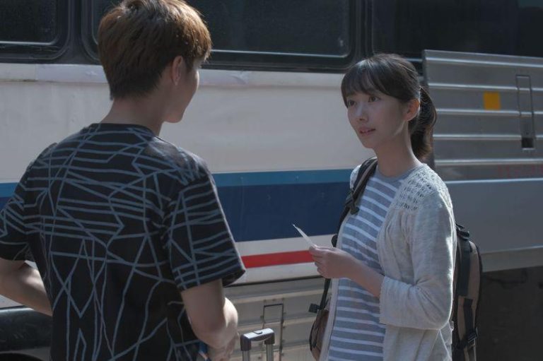 波瑠在台湾拍摄「路~台湾Express~」。(图／公视提供)