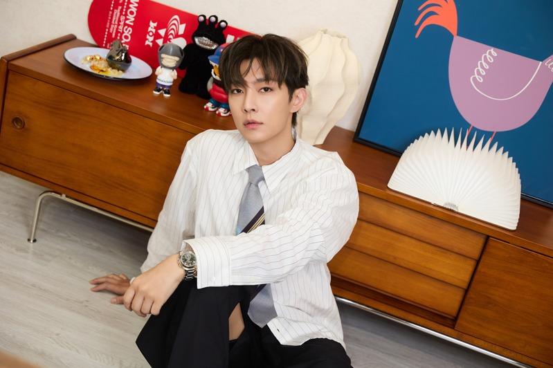 吴映洁出席「嗨！营业中」第六季记者会。记者沈昱嘉／摄影