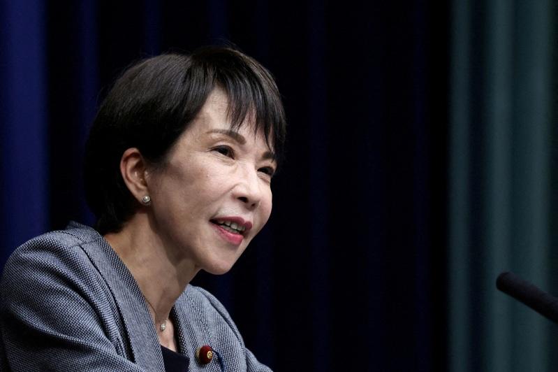 日本首相高市早苗17日在东京首相办公室的记者会发言。路透