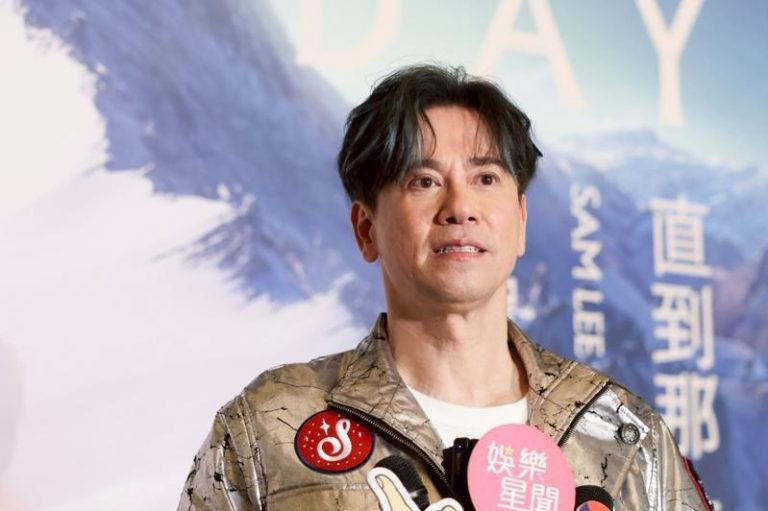 深夜强震 李圣杰小巨蛋庆功到一半 天摇地动中断访问 李圣杰庆功访问到一半发生地震。(记者林士杰/摄影)