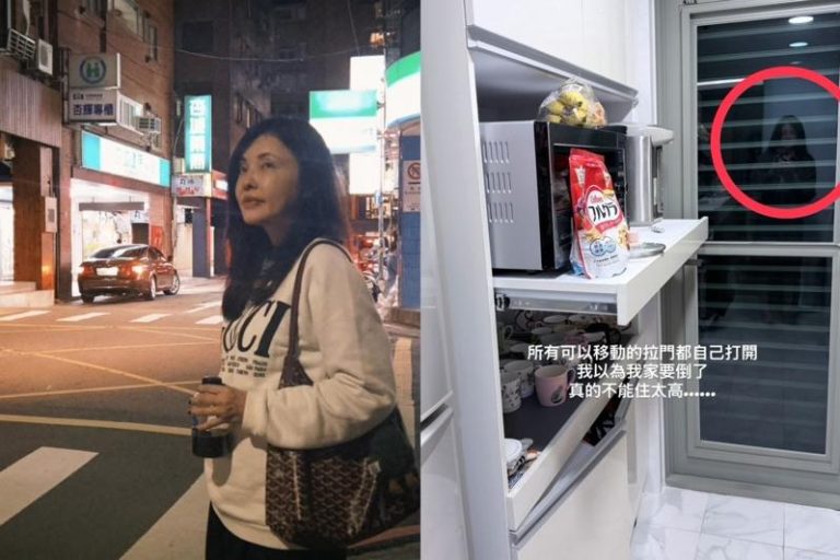 何如芸住16楼，被地震吓坏。(图／摘自Instagram)