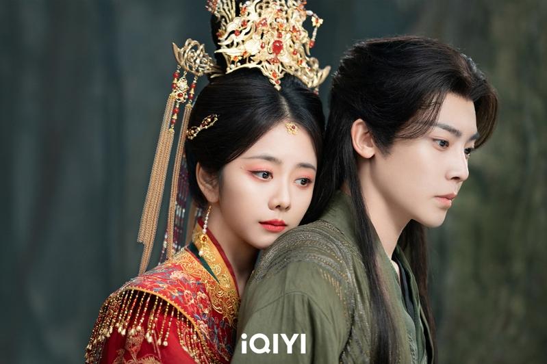 侯明昊在「逍遥」剧中饰演万妖之王「红烨」。图/iQIYI提供