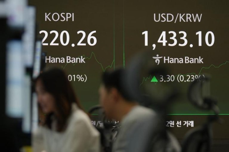花旗、摩根大通和野村在内券商都预测韩股明年至少还会上涨 20%。（美联社）
