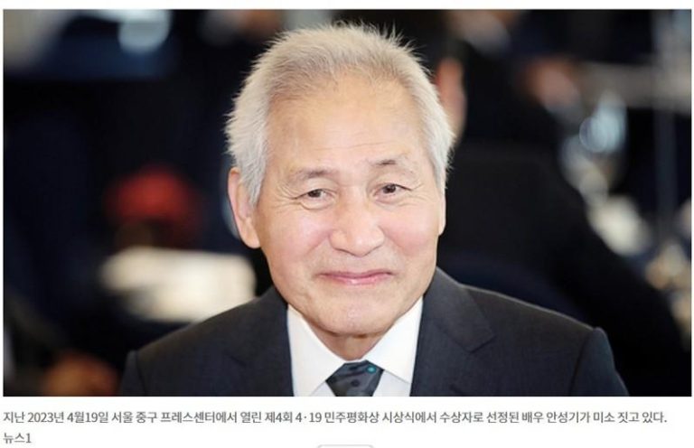 病情急遽恶化 韩国民影帝元旦生日却在加护病房 (翻摄自JoongAng,若有侵犯著作者权益,请连络本社删除。This image(video) is used for news reporting purposes, please contact us for removal if there is a copyright issue.)
