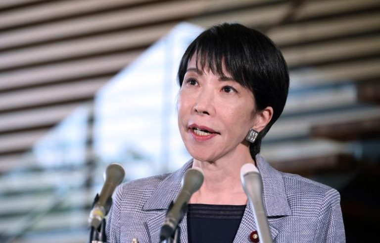 日本首位女性首相高市早苗。（欧新社）