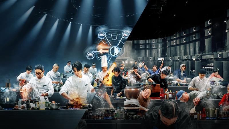 「黑白大厨2」即将与观众见面。图/Netflix提供