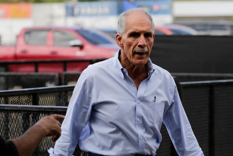 洪都拉斯举行总统大选,图为川普支持的国家党候选人阿斯夫拉。(路透)