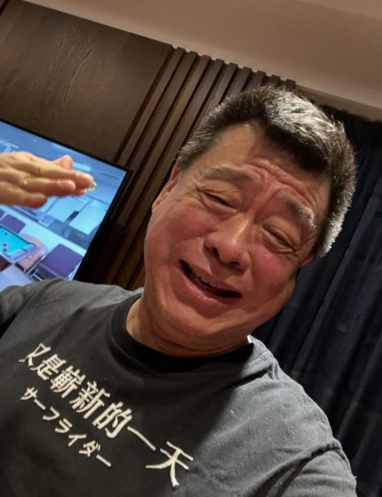 孙德荣澄清自己没有吐血住进加护病房。图／摘自脸书