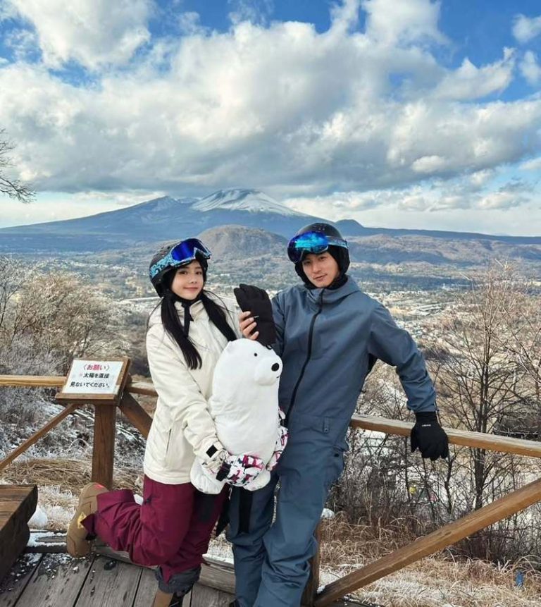 杨奇煜(右)宣布跟老婆言言结束5年婚姻。（取材自Instagram）