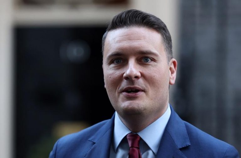 英国爆发超级流感 卫生大臣盼医师放弃罢工 英国卫生大臣斯特里廷(Wes Streeting)。欧新社