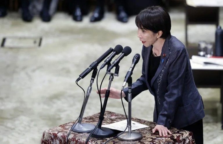 日本首相高市早苗。（欧新社）