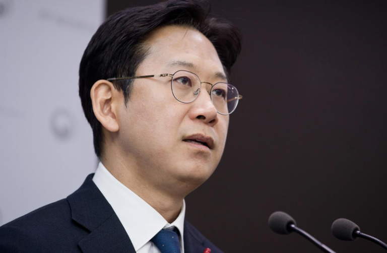 南韩科技副总理兼科学技术资讯通信部长官裴庆勋表示，他认为中国也许将成为比美国更强大的人工智能竞争对手。（取自南韩科学技术资讯通信部官网）