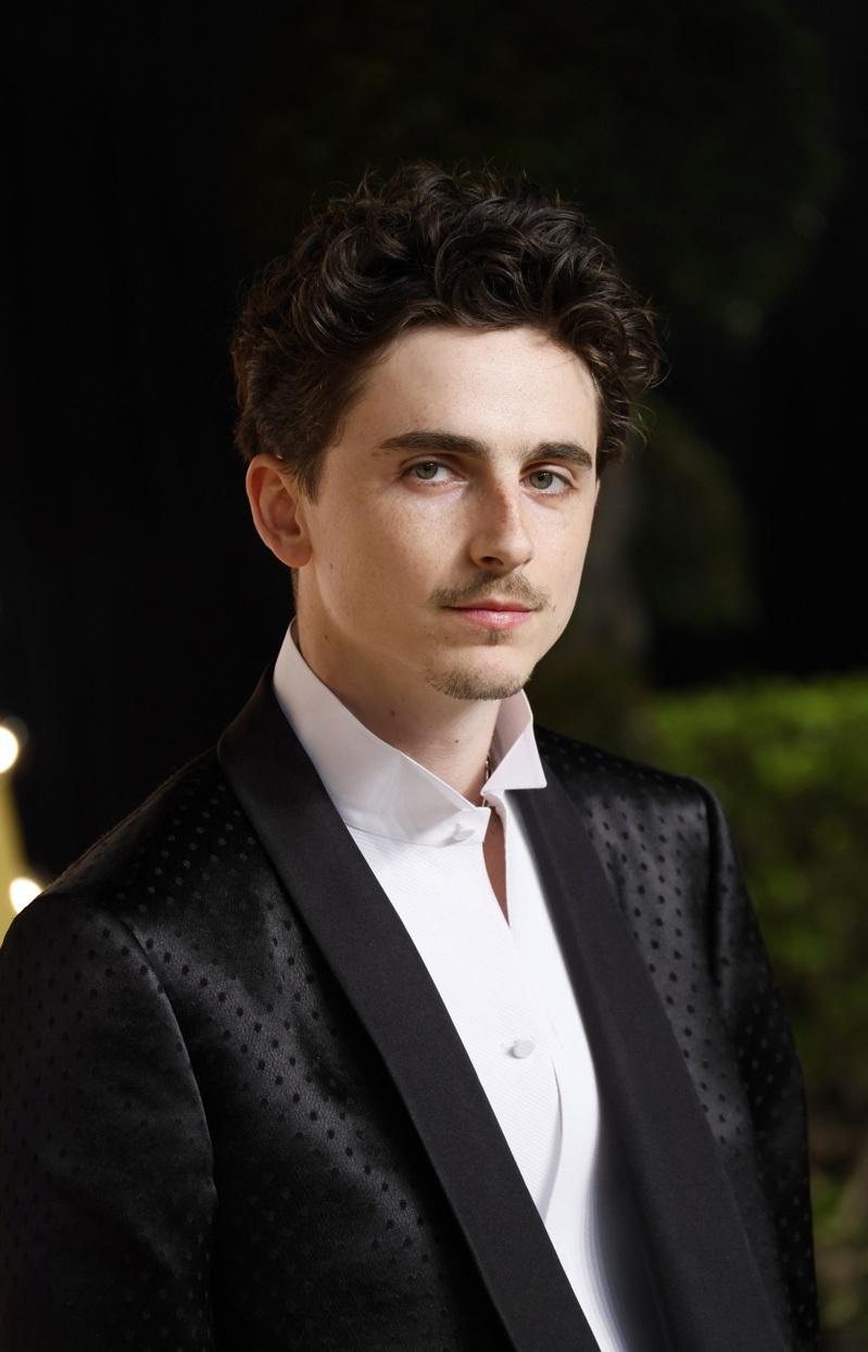 Timothée Chalamet。(路透数据照)
