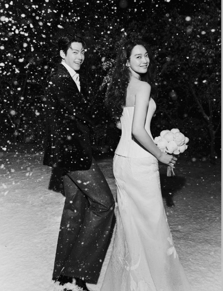 金宇彬和申敏儿今天完婚。(图／摘自Instagram)