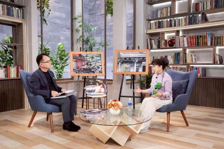 翁倩玉公开自己家族中充满传奇人物。图/三立提供