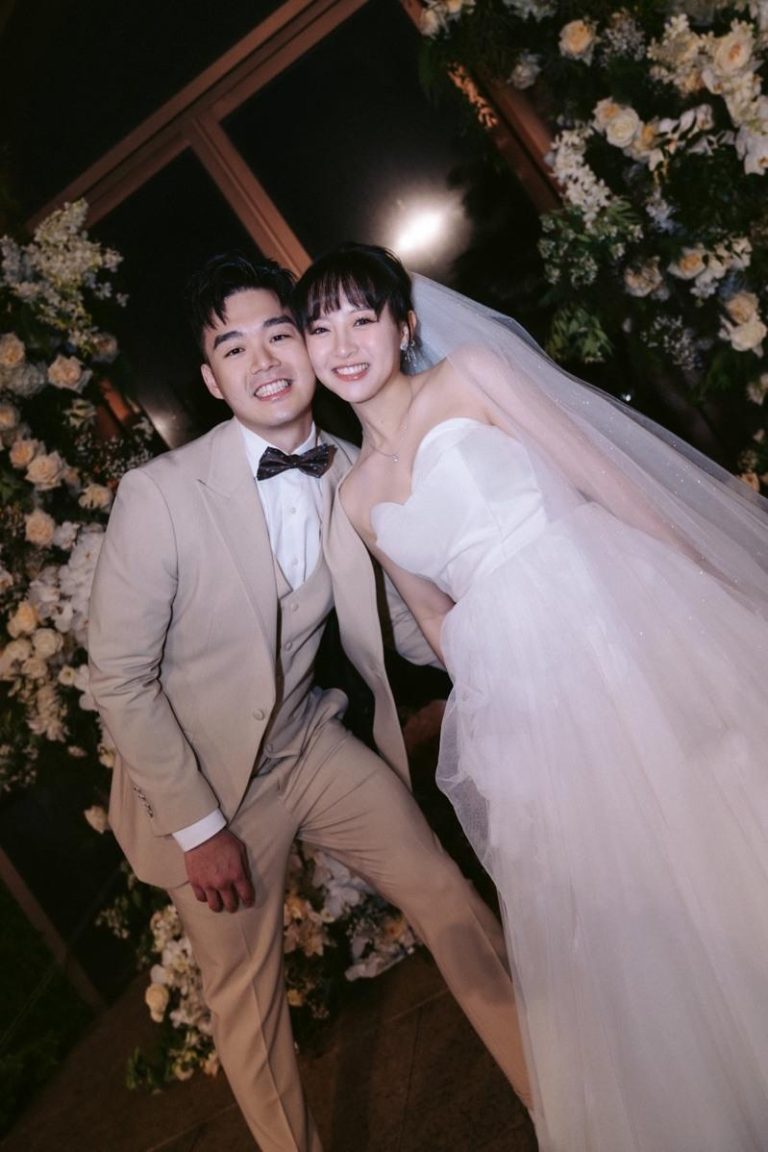 陈诗媛曝带有遗传听损基因 肚中宝宝性别曝光了 王齐麟和陈诗媛今举办婚宴。图/经纪人提供