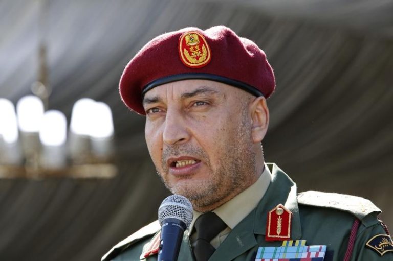 利比亚军队参谋总长哈达德（Mohammed al-Haddad）中将。美联社