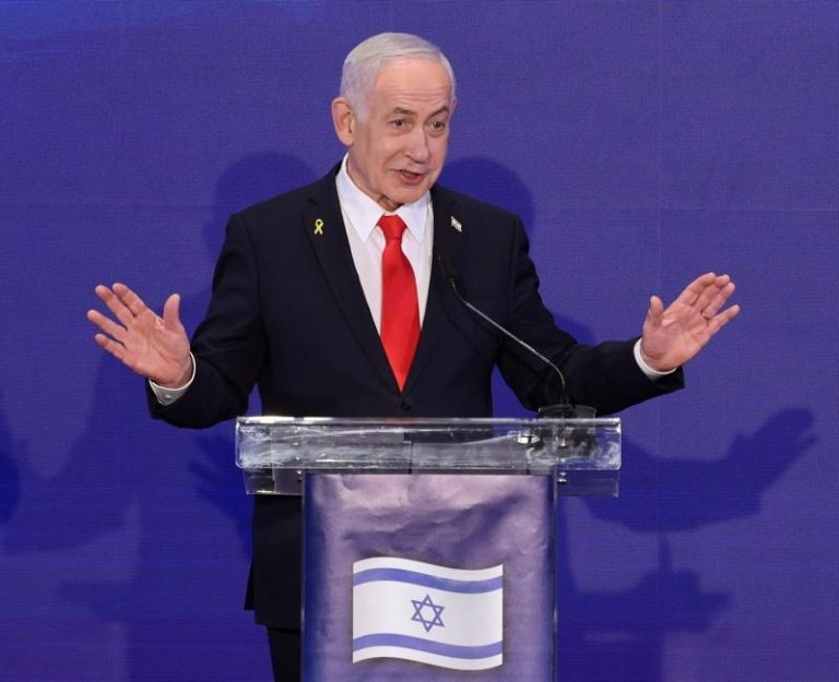 以色列总理内唐亚胡（Benjamin Netanyahu）。欧新社