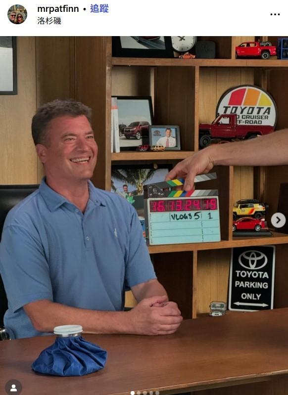 家属与经纪人悲痛证实,芬恩(图)22日晚间辞世。(取材自Instagram@mrpatfinn,若有侵犯著作者权益,请连络本社删除。This image(video) is used for news reporting purposes, please contact us for removal if there is a copyright issue.)