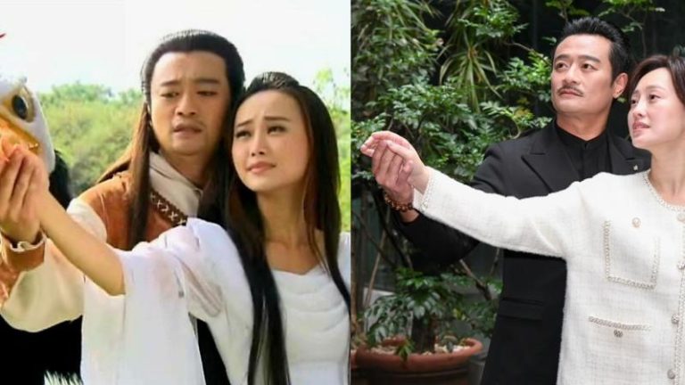 复刻「神雕侠侣」林佑星隔10年同台旧爱叹:大雕也变老雕 相隔十年的神雕侠侣。(图/三立提供)