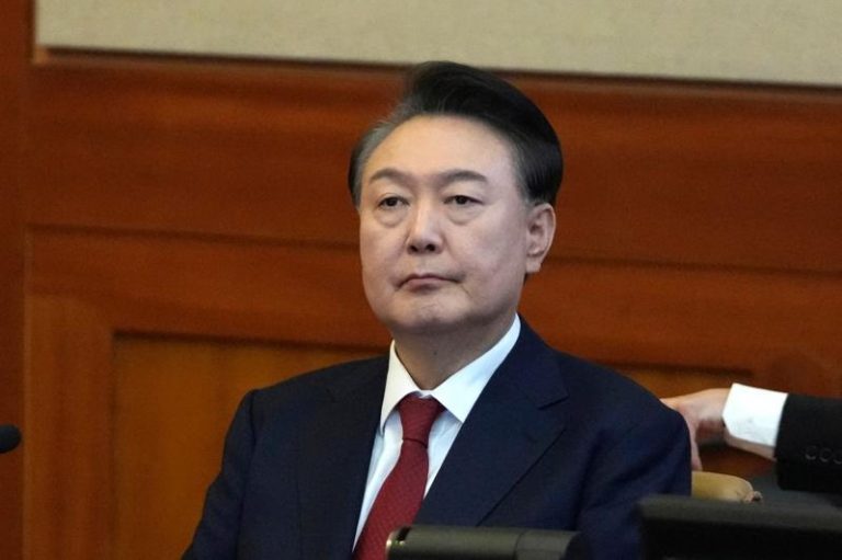 南韩前总统尹锡悦。(美联社)