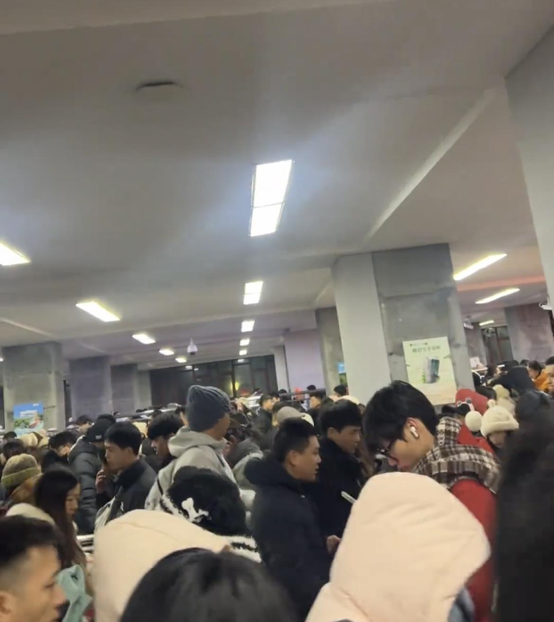 景区内人挤人。(取材自极目新闻)