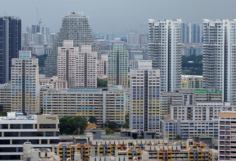 新加坡私人住宅价格,2025年连续第九年走高。 (路透)