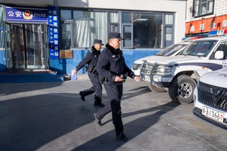 中国媒体人刘虎被成都警方立案 涉诬告与非法经营 公安示意图,非新闻事件图。(新华社)