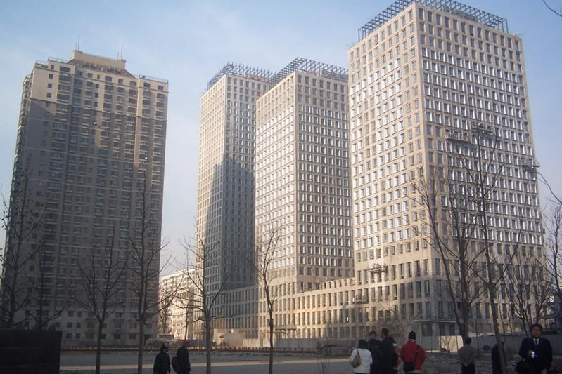 中国房市示意图。记者游智文/摄影