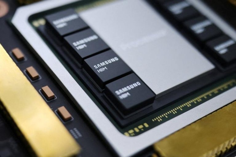 产业人士说，三星电子的HBM4（图）最快农历春节过后出货给Nvidia，供其下一代AI加速器平台Vera Rubin使用。（路透）