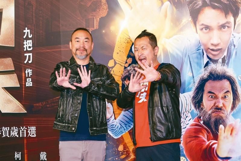 柯震东表示,在电影「功夫」中打好打满。(记者沈昱嘉/摄影)