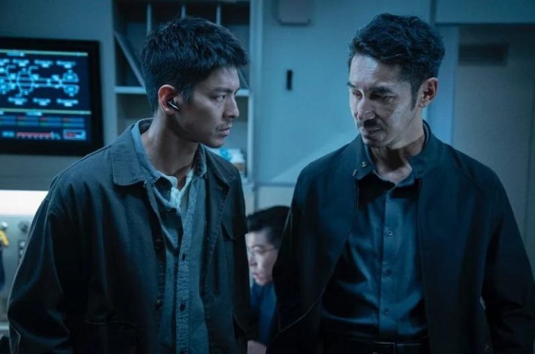 首届台湾娱乐电影奖 林柏宏、李李仁夺银幕CP 「96分钟」扫4奖 林柏宏(左)、李李仁在「96分钟」联手抓炸弹客。(图/华影影艺提供)