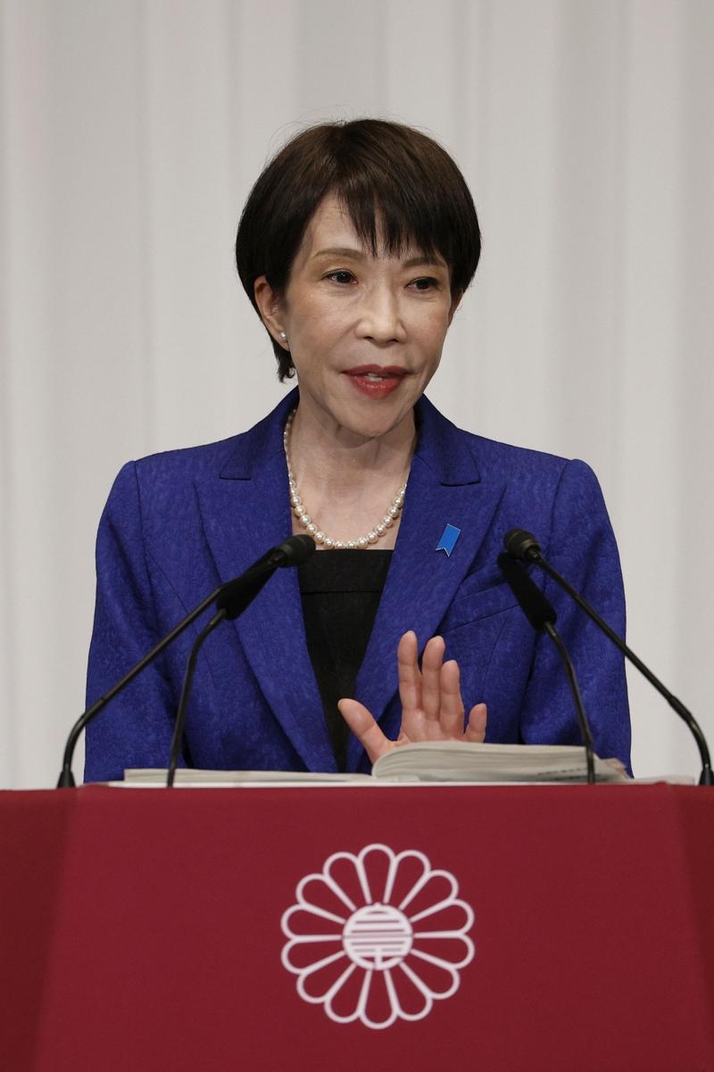 日本首相高市早苗提出印太战略修订版。(欧新社)