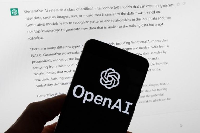 枪手ChatGPT遭封锁却未通报 加拿大召见OpenAI高层 OpenAI商标。(美联社)