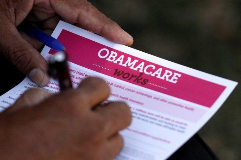 俗称「欧记健保」(Obamacare)的「可负担健保法」(Affordable Care Act)。（路透）