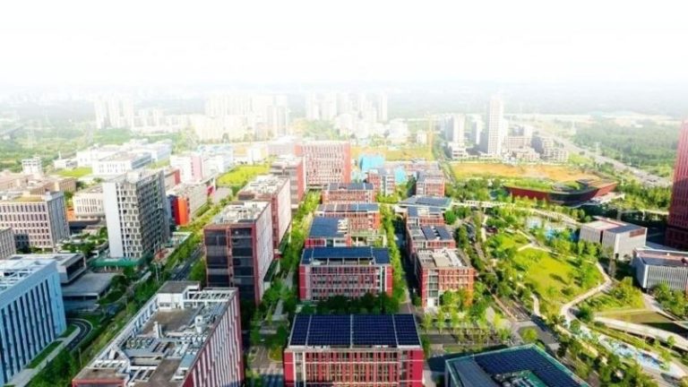 成都天府国际生物城。（取材自华西都市报）