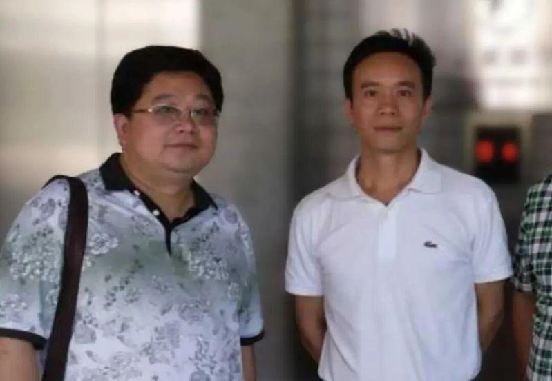 张河清的手写悼友文。(取材自微博)
