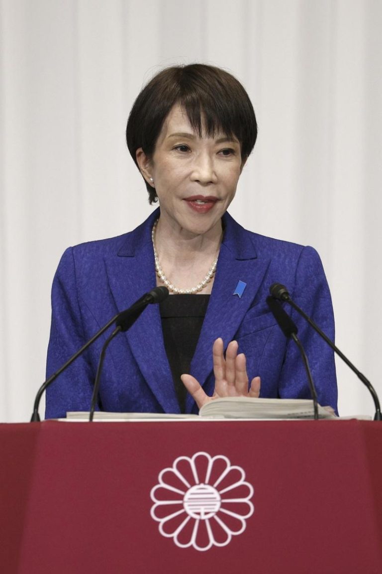 「令和的织田信长」高市早苗政治豪赌 吕捷:她想让日本变成正常国家 日本首相高市早苗。(欧新社)